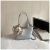 Bolsa de Mão Quadrada Pequena Casual Tendência Estilo Coreano Nova Moda Primavera 2026 Tendência de Alto Valor Bolsa Transversal