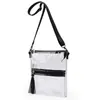 Bolso Cruzado de PVC 2025 Otoño e Invierno Nuevo Estilo Ropa de Trabajo para Exteriores Portátil Ultradelgado Bolso de Hombro Almacenamiento para Mujer Bolso Transparente Personalización