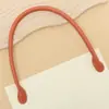 Em estoque Bolsa Artesanal de Couro PU para Presente com Alça de Ombro de Couro Bolsa de Couro com Acessórios Portátil Varejo Atacado