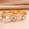 Comercio electrónico transfronterizo AliExpress Amazon pulsera de acero inoxidable de titanio con ojo de diablo