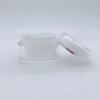 En stock 15g/30g/50g acrílico transparente botella redonda antigua envase para crema de cuidado de la piel botella vacía