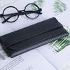 Suministro Listo de Fábrica Estuche para Gafas de Empaque Suave, Estuche para Gafas Trenzado de Cuero, Almacenamiento de Estuche para Gafas de Sol de Empaque Suave