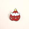 [Liquidação] Broches de Liga de Desenho Animado de Natal Atacado Papai Noel Árvore de Natal Boneco de Neve Emblemas de Metal