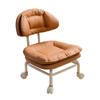 Taburete Pequeño Universal con Ruedas para Hogar, Taburete Bajo Multifuncional Silencioso para Adultos, Taburete Bajo Nube, Taburete para Cambiarse los Zapatos