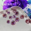 Suministro Directo de Fábrica Gradiente Especial Corte Nido de Pájaro 6-8mm Pendientes de Zirconia Joyería para Uñas Artísticas DIY Pendientes Piedras Sueltas