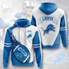 2021 transfronterizo Amazon nuevo chaleco con capucha para hombre con impresión digital 3D NFL para primavera y otoño ropa casual para hombre