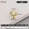 Manija de Cajón de Aleación de Zinc Estilo Francés, Manija de Puerta de Gabinete, Manija de Puerta de Armario, Herraje Minimalista de Lujo Ligero de un Solo Agujero