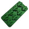Molde de silicona para pastel QQ de cactus de 8 cavidades, hecho a mano, DIY, molde de chocolate, silicona de alta calidad apta para alimentos