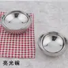 Tazón Brillante Lily Platino Tazón para Sopa Aislado de Doble Capa Comedor Escolar de Jardín de Niños Tazón de Arroz para el Hogar Tazón de Acero Inoxidable 304