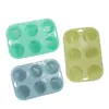 Venta Caliente 6 Moldes Redondos Consecutivos Moldes de Silicona Moldes Pequeños para Pastel Chocolate Galleta Moldes Caseros para Hornear