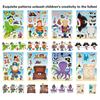 Amazon Kids Lindas Pegatinas de Dibujos Animados Fiesta Temática de Piratas Pegatinas Creativas para Juegos