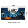 Tecido de Fundo Personalizado para Halloween Transfronteiriço Cortina de Porta Bandeira de Jardim Faixa Casal Dia dos Mortos Suprimentos para Festa em Bar Bandeira