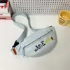 Bolso de Pecho con Bloques de Color Estilo Japonés para Mujer, Bolso Cruzado Casual Simple, Bolso Pequeño Deportivo para Motocicleta de Nuevo Estudiante, Bolso de Cintura Versátil
