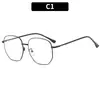 Gafas Lisas de Moda Estilo Coreano Nuevas Anti Luz Azul, Monturas de Gafas Versátiles y Adelgazantes, Mismo Estilo que Influencers Populares