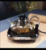 Estufa Eléctrica de Cerámica de Aleación de Gama Alta 1300W Aislamiento Térmico Doméstico Mini Estufa Ultradelgada Cafetera Automática para Té