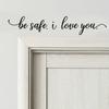 Adhesivos de pared con frase inspiradora en inglés Decorativos para sala de estar, entrada, puerta de dormitorio, pintura autoadhesiva, adhesivos de pared de PVC removibles
