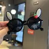 Gafas de Sol Polarizadas Infantiles con Orejas de Conejo de Dibujos Animados Bunny de Silicona Lindas Lindas Gafas de Sol para Bebé Niña