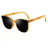 Gafas de Sol Plegables de Marco Grande de Moda Estilo Coreano para Hombres Sin Maquillaje, Gafas de Sol para Conducir, Gafas de Alta Gama para Mujeres, Venta Directa de Fábrica