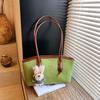 Bolso de Mano Vintage Mate para Mujer 2026 Nuevo Otoño e Invierno Versátil Bolso de Hombro/Debajo del Brazo Bolso Tote para Viajes