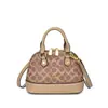 2026 Nuevo Estilo Color de Contraste Diseño de Nicho Bolso de Hombro para Mujer Bolso Retro Tipo Concha Bolso Cruzado Simple y Exquisito Bolso de Mano