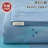 Sábana de tela de algodón puro gruesa, pieza única, algodón original, tamaño individual/doble, dormitorio de estudiante, engrosada, amigable con la piel, funda de edredón, funda de almohada, juego de tres piezas 3