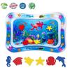 Tapete de Agua para Bebé de PVC con Diseño de Pulpo, Almohadilla de Juego, Tapete de Agua para Práctica de Gateo para Niños