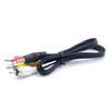 Decodificador tres en uno Línea AV Línea de audio digital de 3,5 mm Adaptador de vídeo auxiliar Línea 1 metro 0,65 metros 1,5 metros