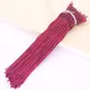 Cuerda de Bucle Trenzado, Cordón para Collar de Nudo Chino, Accesorios para Joyería, Tejido DIY, Tamaño 72, 0.8 mm, Hecho a Mano Puro