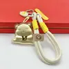 Moda Versátil Hazte Rico Inmediatamente Tesoro Princesa Por Favor Hazte Rico Llavero Creativo Colgante para Bolso Artículo de Moda