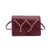 Bolso Versátil para Mujer con Estampado de Letras Elegante Nuevo Verano 2026 Bolso de Hombro Creativo para Viajes Diarios y Uso Casual Bolso Pequeño Cuadrado Cruzado