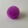 Atacado em estoque chapéus com pompons de pelo sintético de coelho rex, almofadas, acessórios para animais de estimação, brinquedos, decorações para capas de celular, pompons de pelúcia disponíveis para personalização
