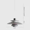 Luminária pendente restaurante design dinamarquês UFO, luminária pendente nórdica PH5, luz para balcão de bar, luz restaurante ocidental designer dinamarquês, transfronteiriço