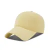 Gorra de Béisbol Lavada de Algodón de Colores Pastel Transfronteriza con Visera Suave y Cierre Snapback, Gorra Lisa para Hombre en 30 Colores, Sombrero de Sol con Protección Solar
