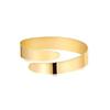Conjunto de pulseiras mais vendido da Amazon direto da fábrica Europa e Estados Unidos folhas de metal geométricas transfronteiriças flor anel de braço retrô