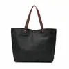 Bolso Tote Unisex Gran Capacidad Lona Encerada Bolso para Viajes Diarios Bolso de Hombro Impermeable Bolso de Compras de Alto Valor