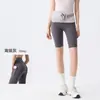 Pantalones de yoga de doble bolsillo transfronterizos para mujer, secado rápido, finos, protección solar, pantalones de tiburón, shorts deportivos para fitness, pantalones de ciclismo, Pilates