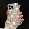 El más vendido de Shopee Hilo Curativo Bola de Gato Temática 18Pro Funda de Teléfono Transparente, Dibujo Animado Mascota Linda iPhone18 Funda Suave