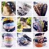 Versión coreana de venta caliente de yurta de gasa con estampado de temperamento cruzado, diadema Taobao, mercado nocturno, venta caliente de accesorios para el cabello, tocado al por mayor