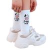 Calcetines de Chica JK a Media Pantorrilla Estilo Lolita Calcetines Cortos de Otoño Venta Caliente Transfronteriza Calcetines a Media Pantorrilla de Dibujos Animados Lolita Moda