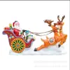 Esculturas Personalizadas de Papai Noel em Fibra de Vidro do Fabricante Original, Decorações de Natal para Shoppings, Enfeites Decorativos de Véspera de Natal