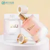 En Stock Botella de Vidrio de 50 ml con Fondo Grueso, Botella de Perfume Cilíndrica con Atomizador de Presión, Botella para Loción Cosmética, Botellas Rellenables al por Mayor