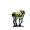 Juego de Seis Caballos de Cerámica Sancai Tang de Luoyang, Hazte Rico Inmediatamente, Artesanías de Estilo Chino Nuevo, Regalos, Adornos de Lujo para Sala de Estar