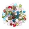 Nuevo Pieza cuadrada retorcida pieza larga retorcida gota de agua rectangular Accesorios de joyería DIY Cuentas de vidrio de imitación importado Cuentas sueltas