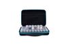 Liyang spot EVA nail art joia de diamante pequeno caixa redonda pequena bolsa de armazenamento caixa de armazenamento de 60 unidades com frasco