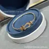 Fred Force10 Fivela de Ferradura Pulseira de Fio de Aço Cravejada de Diamantes Banhada em Ouro Rosa 18K Estilo Unissex Casal Cordão Vermelho para Mão