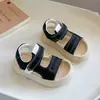 Nuevas Sandalias Infantiles 2026 Verano Antideslizantes Suela Suave Zapatos de Playa para Niños Pequeños y Niños Versátiles de Velcro Sandalias para Niños y Niñas