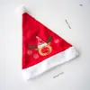 2026 Gorro de Navidad Regalo de Navidad para Niños y Adultos Muñeco de Nieve Anciano Reno Decoración con Forma de Cuernos Largos de Peluche