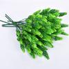 Variedad de planta artificial eucalipto de 7 ramas pasto persa flor artificial de plástico planta verde bonsái planta artificial accesorios para pared