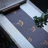 Tela de Té de Seda Impermeable Paño de Té Camino de Mesa para Mesa de Té Bandera de Té Zen Japonés Mantel para Mesa de Té Simple Moderno Ceremonia del Té Venta al por Mayor