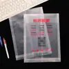 Bolsa para Arquivo Transparente A4 Tridimensional Enrolável, Bolsa de Documentos de Plástico em Estoque, Pasta de Armazenamento em PP com Logotipo Publicitário Impresso